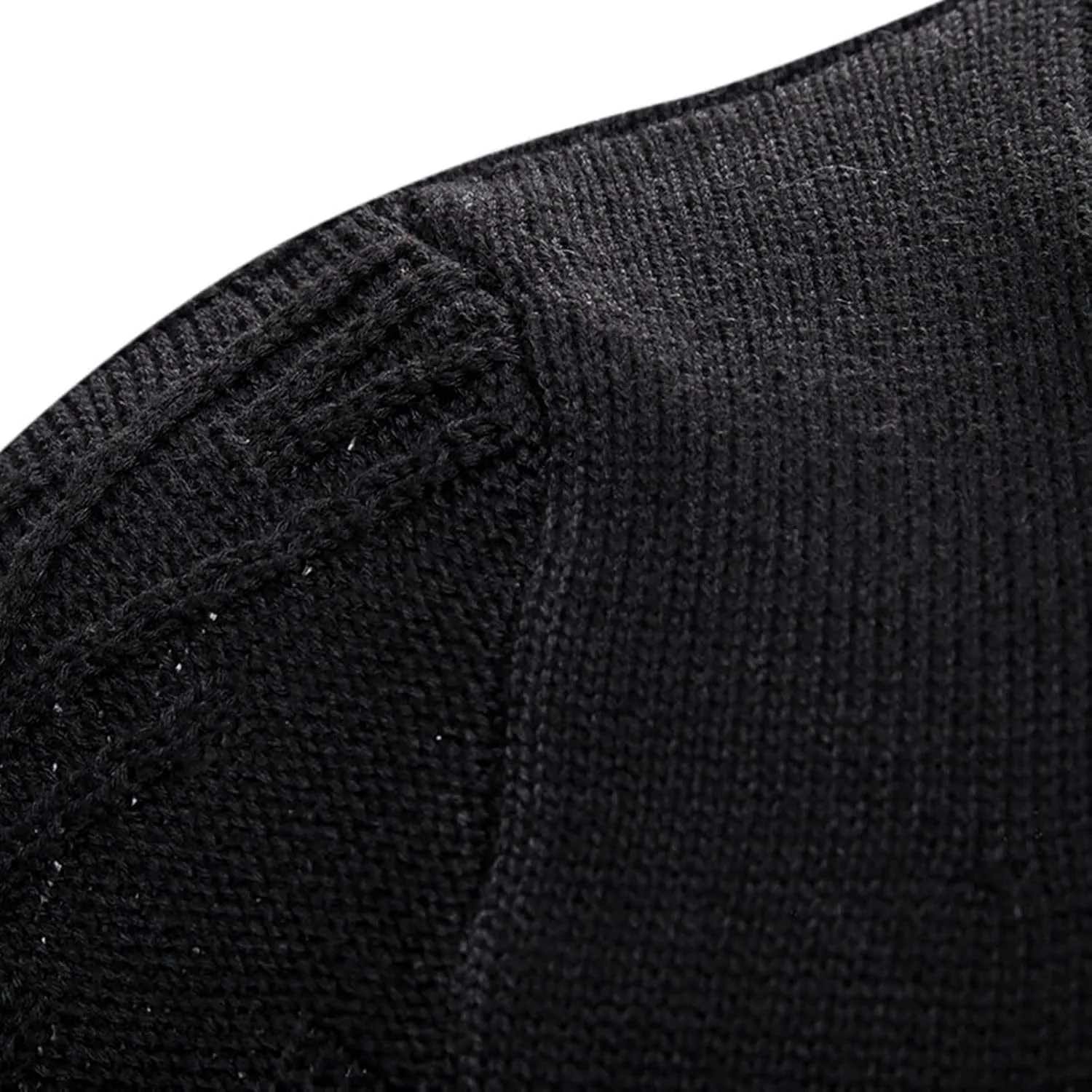 ZYXTIM Mens Cardigan Sweater Shawl Collar Chunky Warm Open Front Long Sleeve Knit Thick Slim Fit Hooded Sweaters with Pockets